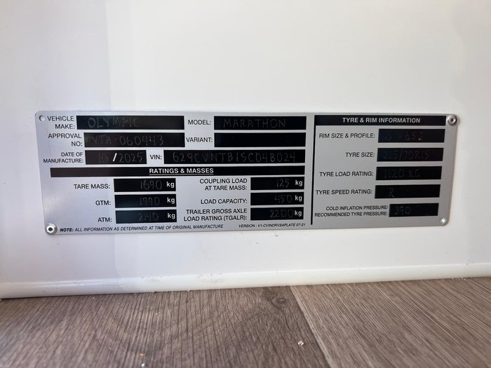 2025 Olympic Sprinter 15'