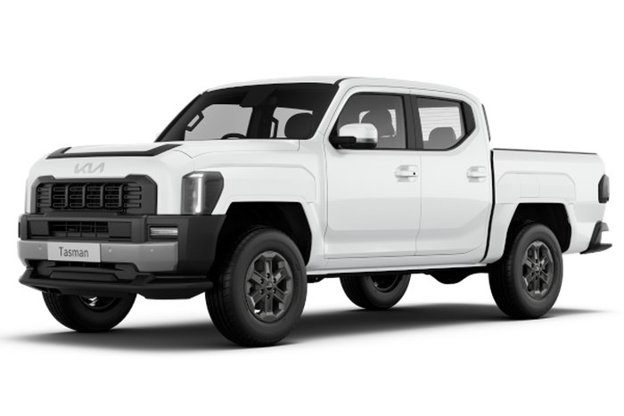2025 Kia Tasman SX TK MY26 4X4 Dual Range Clear White (UD)