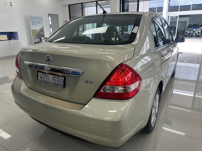2009 Nissan Tiida ST C11 MY07 Sparkling Beige