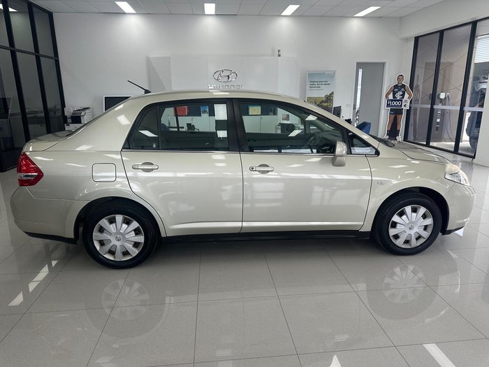 2009 Nissan Tiida ST C11 MY07 Sparkling Beige