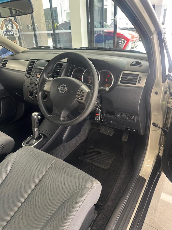 2009 Nissan Tiida ST C11 MY07 Sparkling Beige