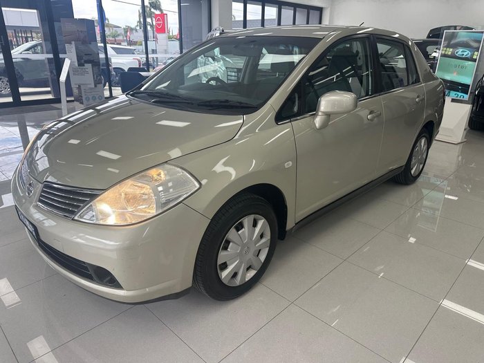 2009 Nissan Tiida ST C11 MY07 Sparkling Beige