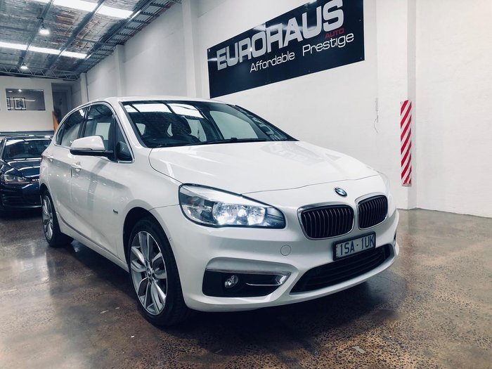 2015 BMW 2 Series 218d Luxury Line F45 White