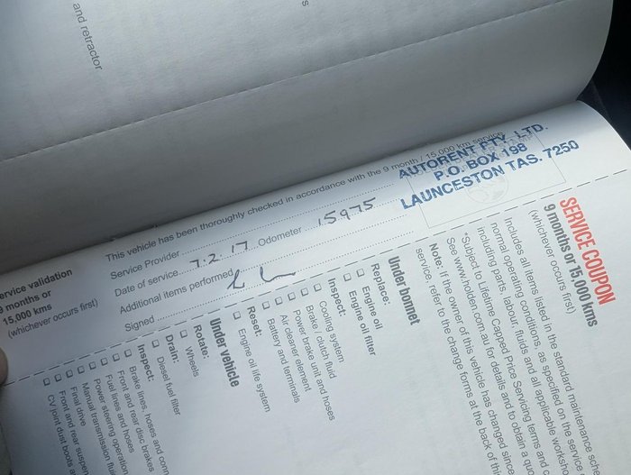 2016 Holden Captiva Active CG MY16 Carbon Flash Black