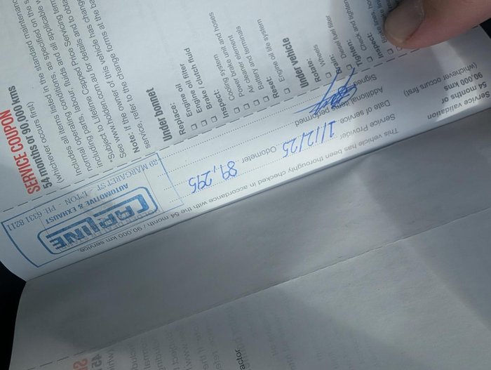 2016 Holden Captiva Active CG MY16 Carbon Flash Black