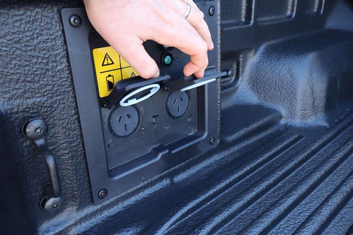 2025 Ford Ranger PHEV Wildtrak MY25.75 Four Wheel Drive Frozen White