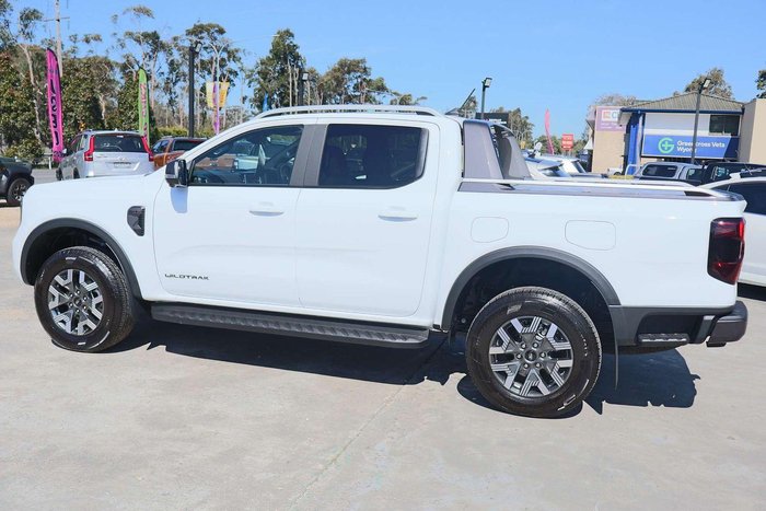 2025 Ford Ranger PHEV Wildtrak MY25.75 Four Wheel Drive Frozen White