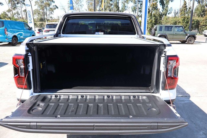 2025 Ford Ranger PHEV Wildtrak MY25.75 Four Wheel Drive Frozen White