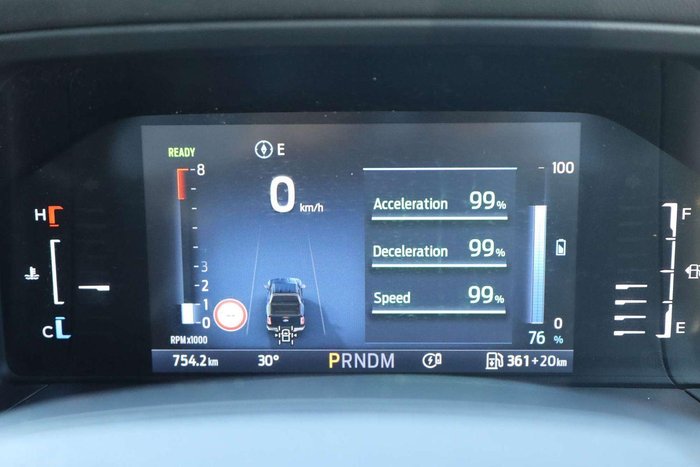 2025 Ford Ranger PHEV Wildtrak MY25.75 Four Wheel Drive Frozen White