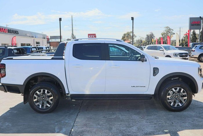2025 Ford Ranger PHEV Wildtrak MY25.75 Four Wheel Drive Frozen White