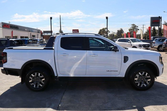 2025 Ford Ranger PHEV Wildtrak MY25.75 Four Wheel Drive Frozen White