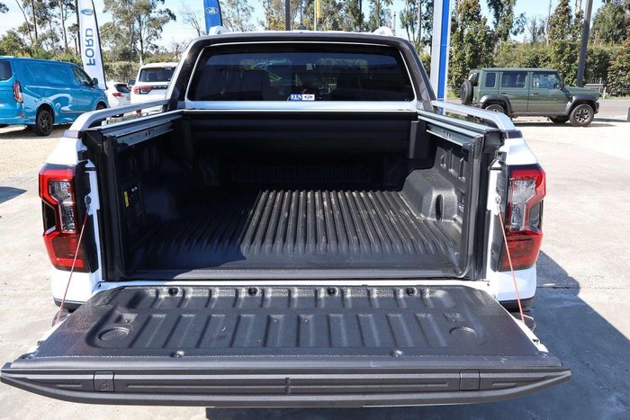 2025 Ford Ranger PHEV Wildtrak MY25.75 Four Wheel Drive Frozen White