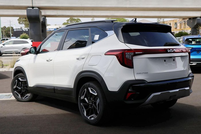 2025 Kia Seltos GT-Line SP2 PE MY26 AWD Clear White with Fusion Black Roof