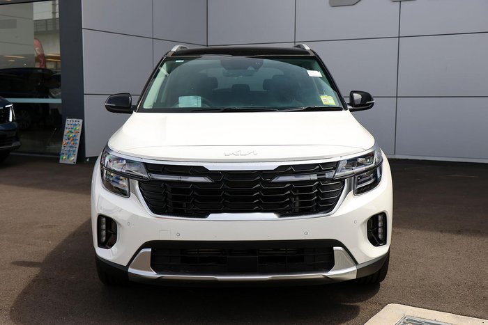 2025 Kia Seltos GT-Line SP2 PE MY26 AWD Clear White with Fusion Black Roof