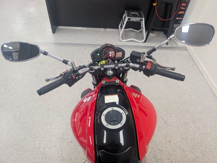 2009 Suzuki SFV650 GLADIUS Red
