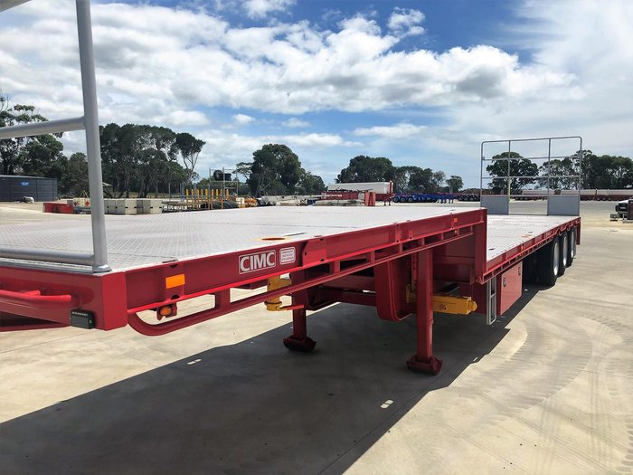 2026 CIMC 45' (22 Pallet) Drop Deck Flat Top