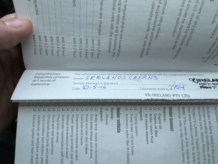 2015 HOLDEN COMMODORE SS V REDLINE