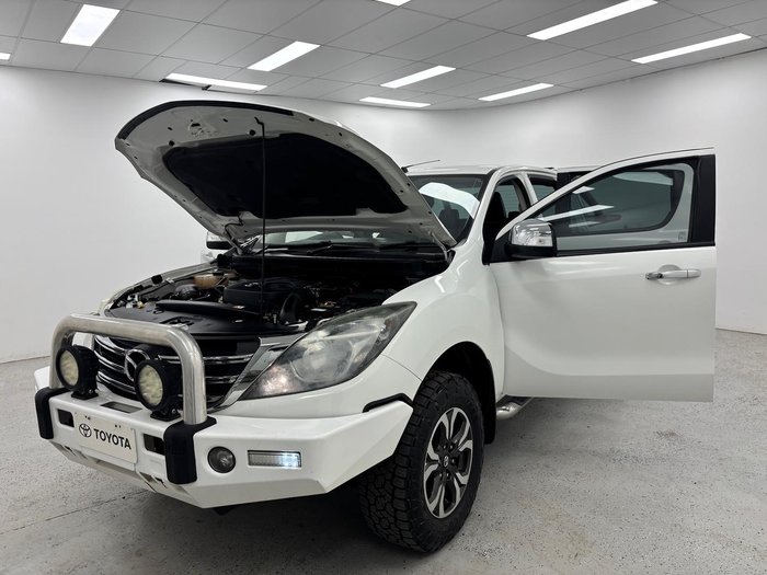 2018 Mazda BT-50 GT UR 4X4 Dual Range Cool White
