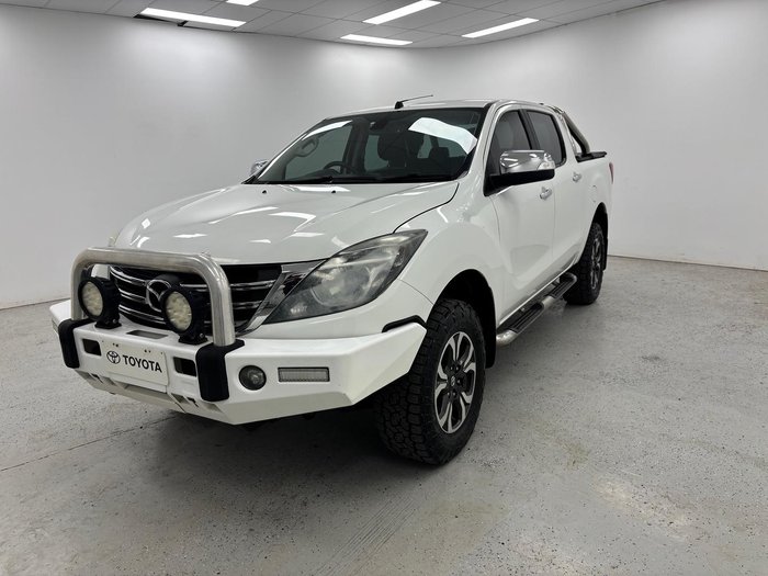 2018 Mazda BT-50 GT UR 4X4 Dual Range Cool White