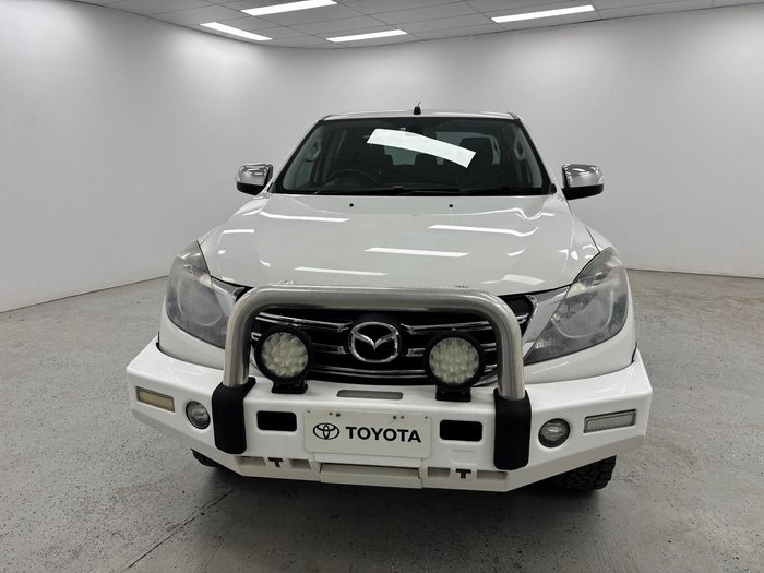 2018 Mazda BT-50 GT UR 4X4 Dual Range Cool White