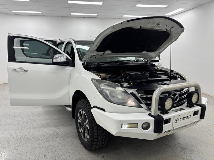 2018 Mazda BT-50 GT UR 4X4 Dual Range Cool White