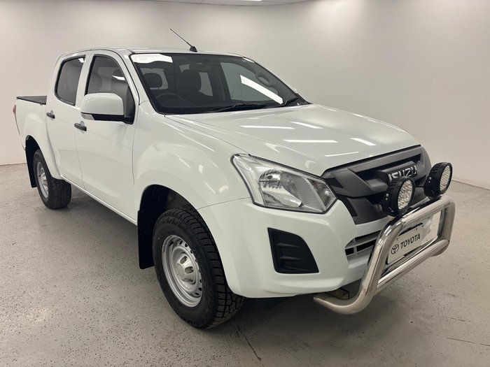 2019 Isuzu D-MAX SX High Ride MY19 4x2 Splash White
