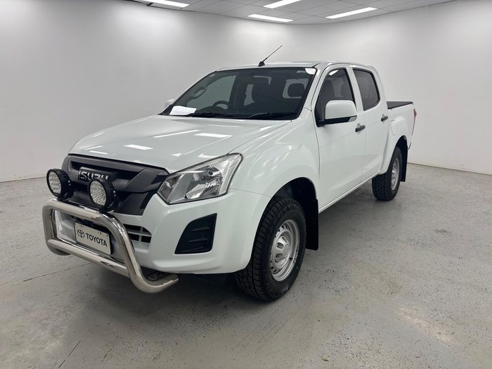 2019 Isuzu D-MAX SX High Ride MY19 4x2 Splash White