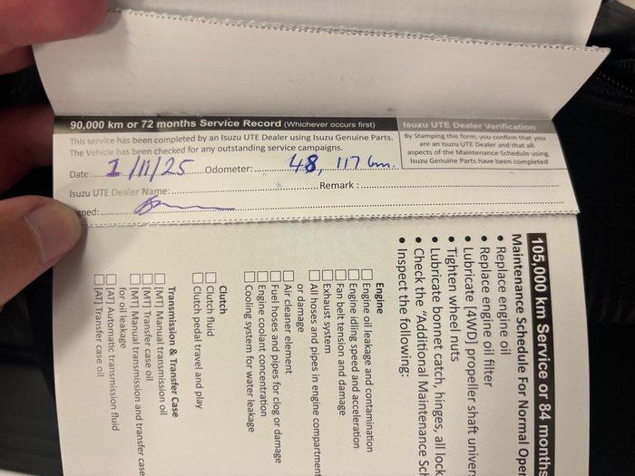 2019 Isuzu D-MAX SX High Ride MY19 4x2 Splash White