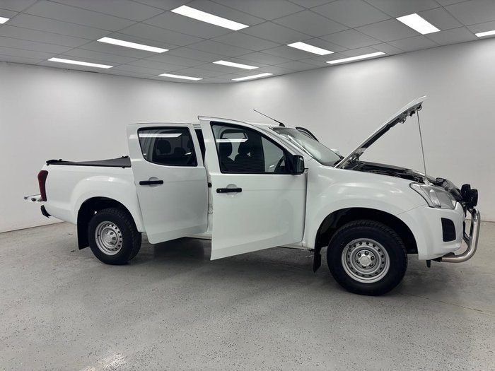 2019 Isuzu D-MAX SX High Ride MY19 4x2 Splash White