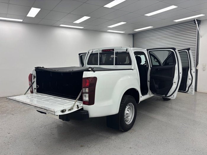 2019 Isuzu D-MAX SX High Ride MY19 4x2 Splash White