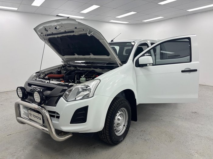 2019 Isuzu D-MAX SX High Ride MY19 4x2 Splash White