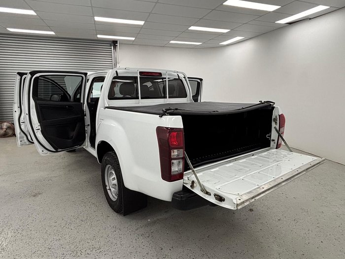 2019 Isuzu D-MAX SX High Ride MY19 4x2 Splash White
