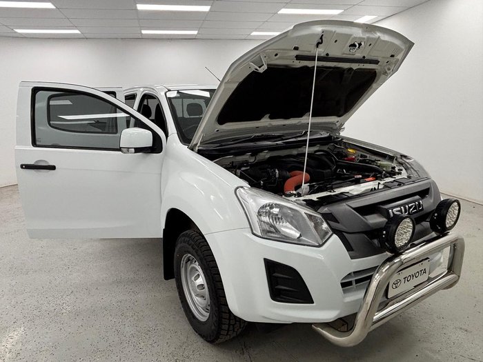 2019 Isuzu D-MAX SX High Ride MY19 4x2 Splash White