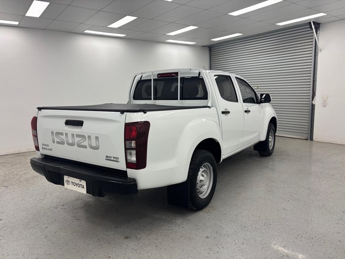 2019 Isuzu D-MAX SX High Ride MY19 4x2 Splash White