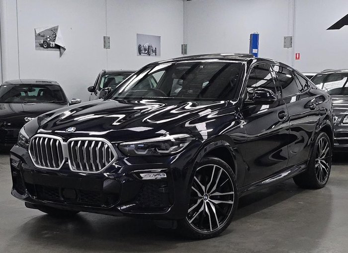2020 BMW X6 xDrive30d M Sport G06 4X4 Constant Carbon Black