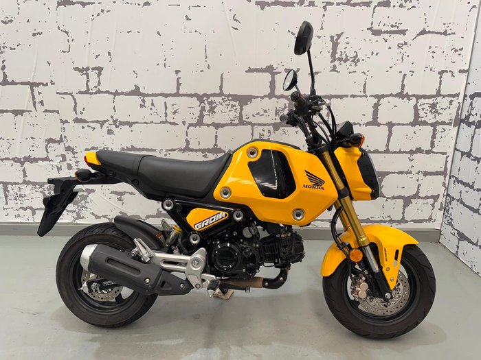 2021 Honda Grom (MSX125) MSX Yellow