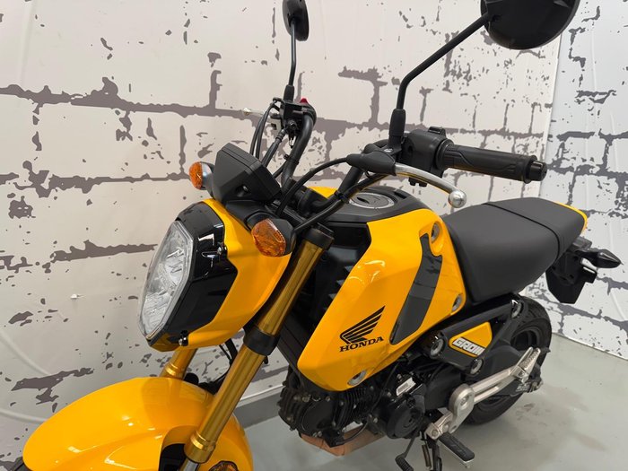 2021 Honda Grom (MSX125) MSX Yellow