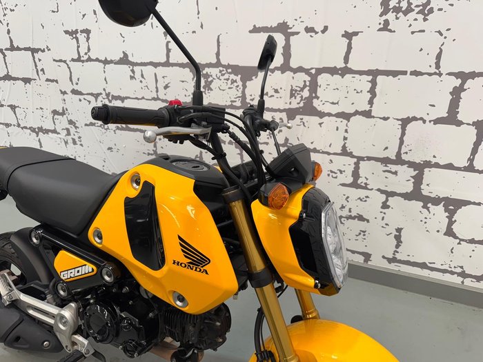 2021 Honda Grom (MSX125) MSX Yellow