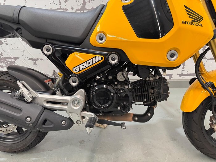 2021 Honda Grom (MSX125) MSX Yellow