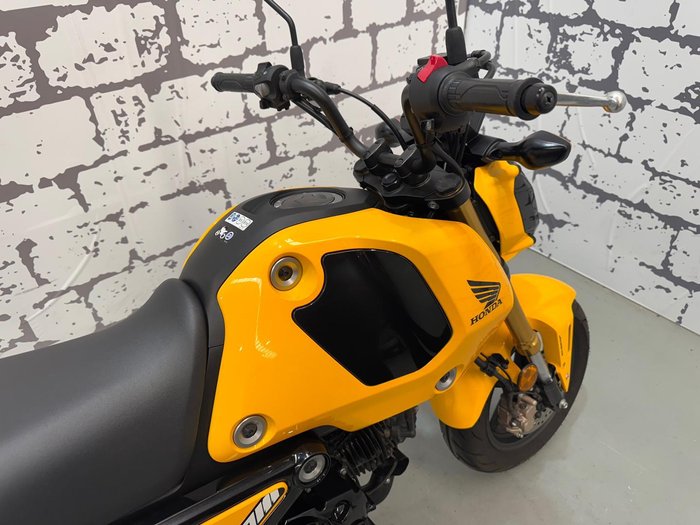 2021 Honda Grom (MSX125) MSX Yellow