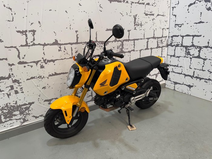 2021 Honda Grom (MSX125) MSX Yellow