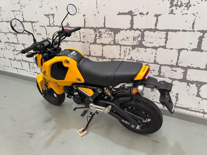 2021 Honda Grom (MSX125) MSX Yellow