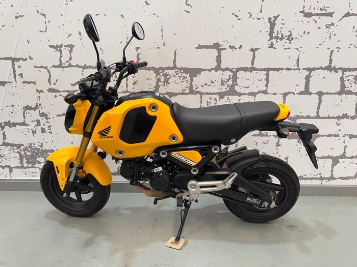 2021 Honda Grom (MSX125) MSX Yellow