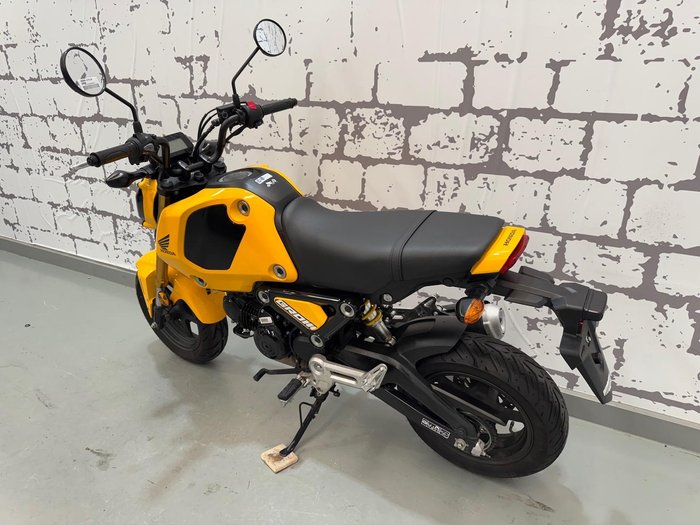2021 Honda Grom (MSX125) MSX Yellow