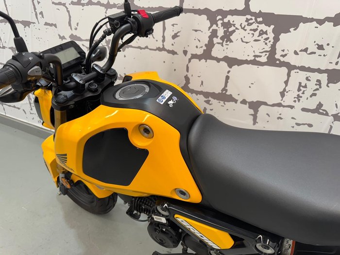 2021 Honda Grom (MSX125) MSX Yellow
