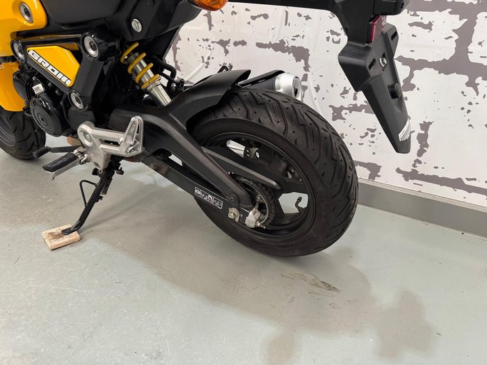 2021 Honda Grom (MSX125) MSX Yellow