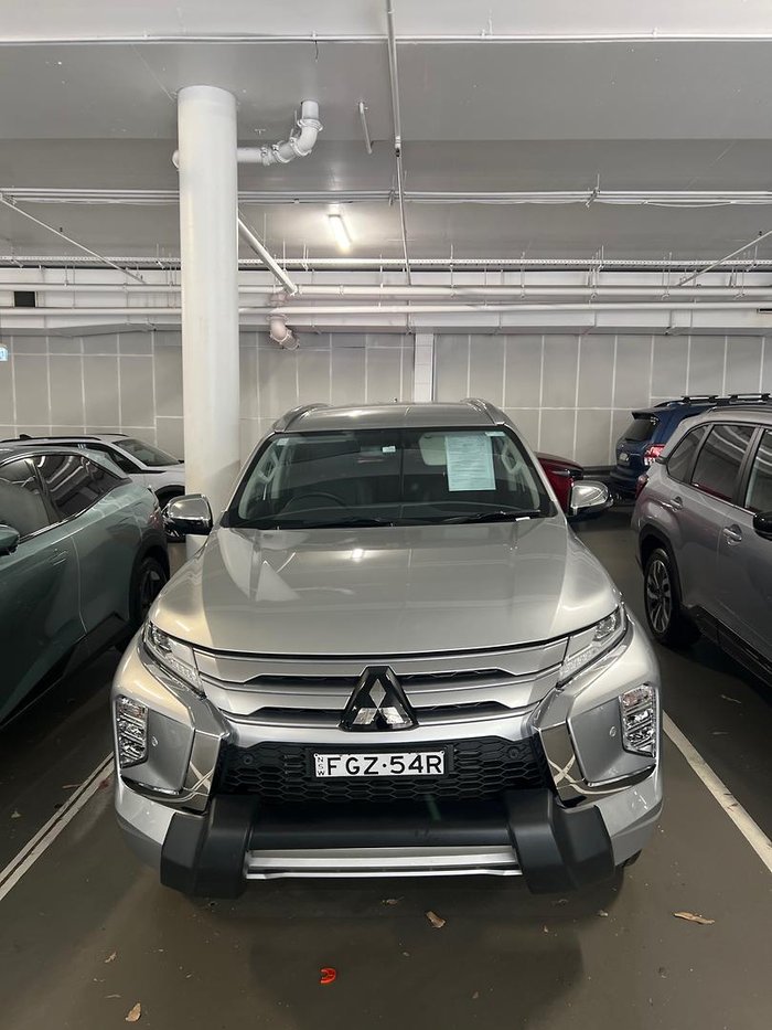 2023 Mitsubishi Pajero Sport Exceed QF MY23 4X4 Dual Range Sterling Silver