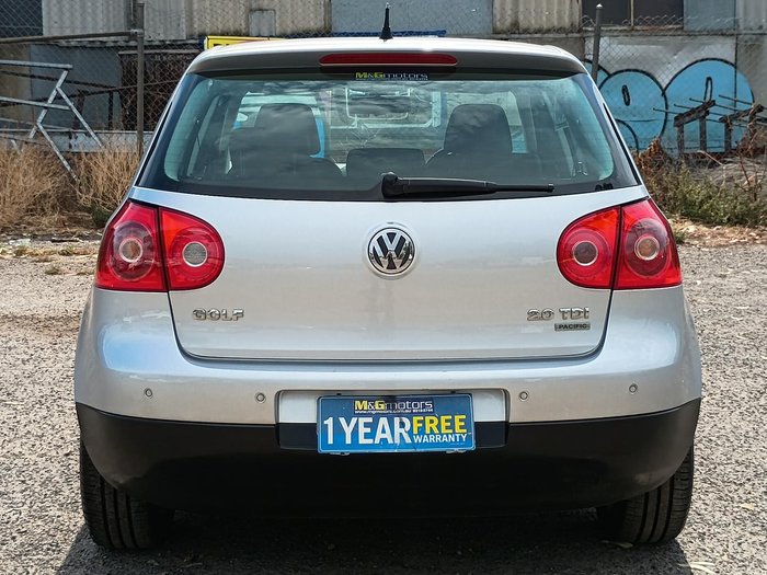 2009 Volkswagen Golf Pacific V MY09 Reflex Silver