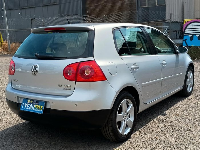 2009 Volkswagen Golf Pacific V MY09 Reflex Silver