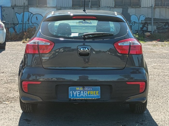 2016 Kia Rio S UB MY16 Aurora Black
